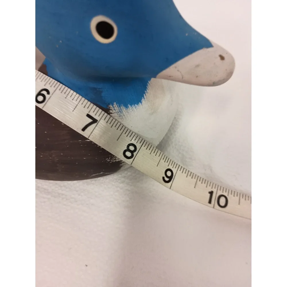 Vintage Mallard Duck Planter Flower Pot Ceramic Multi Color Farmhouse Decor